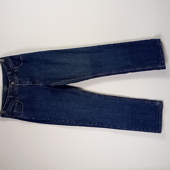 Riders by Lee Straight Leg Blue Jeans Size 6 Petite - Picture 10 of 16